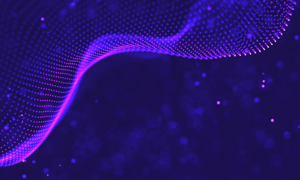 istock Ultra violet galaxy background. Space background illustration universe with Nebula. 2018 Purple technology background. Artificial intelligence concept 1391950513