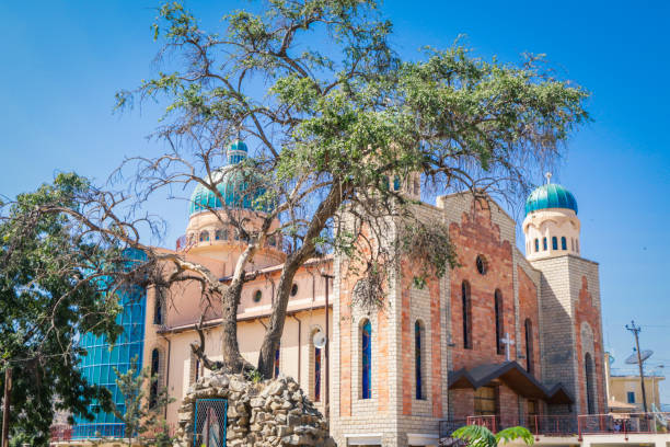 istock View to the Catholic Eparchy in Keren 1391951122