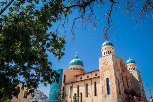 View to the Catholic Eparchy in Keren, Eritrea