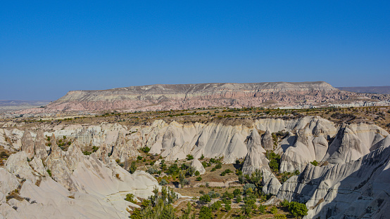 View of red and rose Valley, Cappadocia