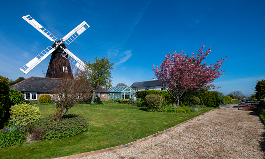 Ancient windmill in east of Kent