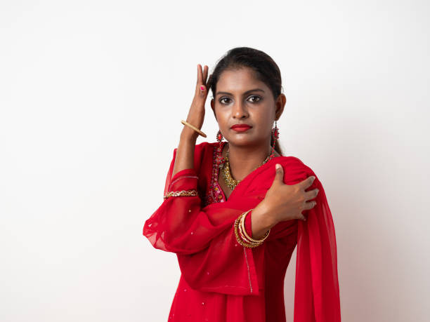 istock Asian Indian Portrait in studio 1391971172