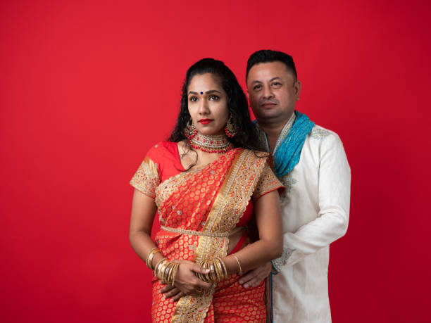 istock Asian Indian Portrait in studio 1391971996