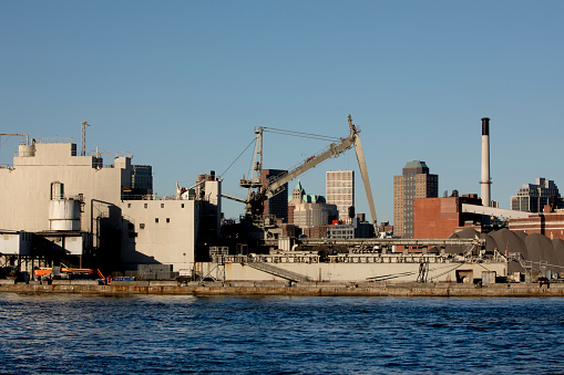 Brooklyn Navy Yard in New York City.