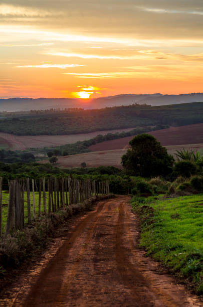 istock Dirt road  to sunset 1391975496