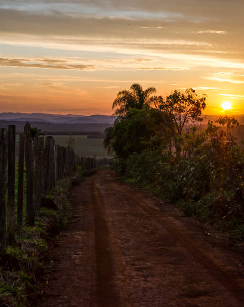 istock Dirt road to sunset 1391975702