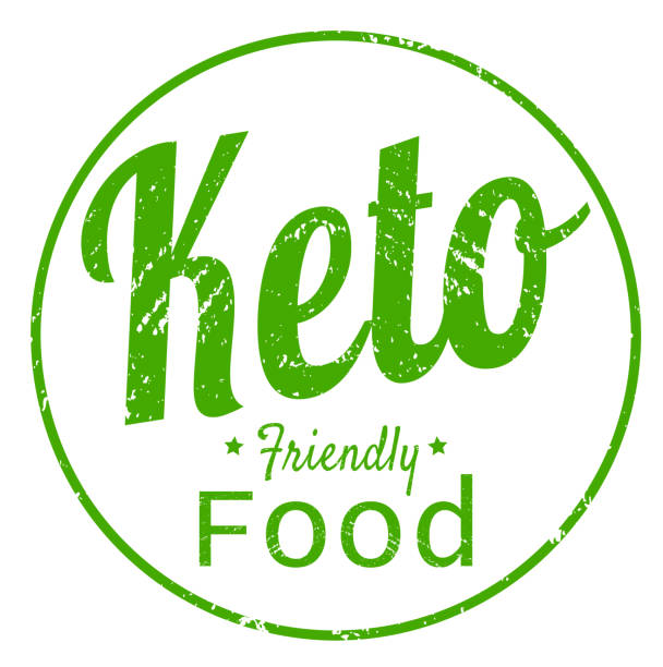 keto jedzenie - friendly match stock illustrations