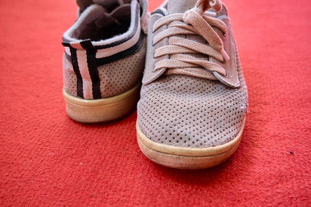 istock Old, vintage shoes. 1391975907