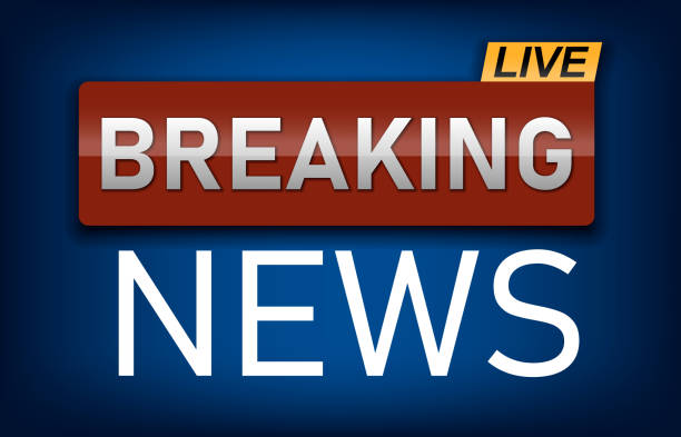 istock Breaking news template. world TV news banner. Vector illustration. 1391993276