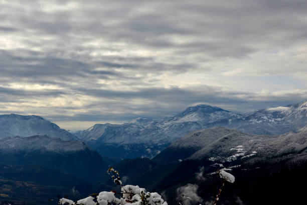 Winter in the mountains