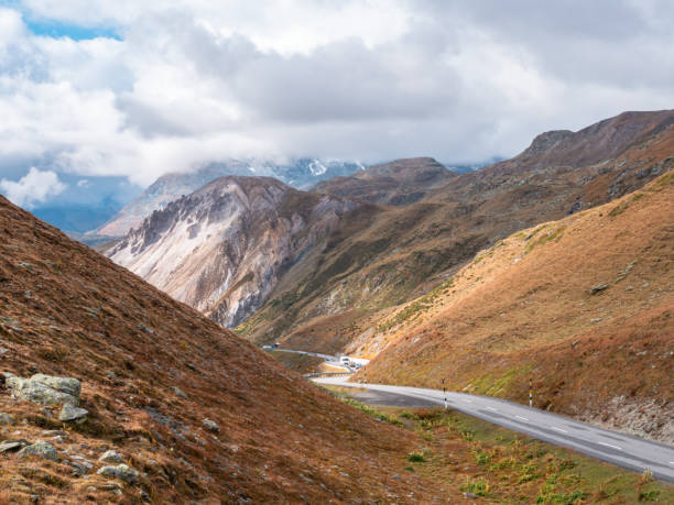 istock Alpine mountain pass Forcola di Livigno 1392015405