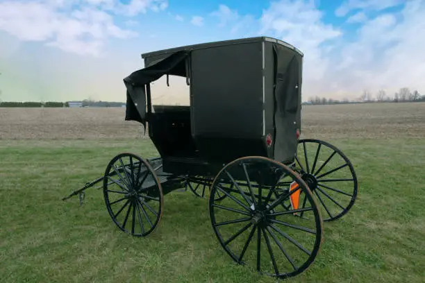 Old Amish Buggy-Hamilton County, Indiana
