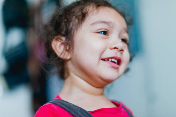 istock Toddler Girl Playing Inside at Home 1392023008