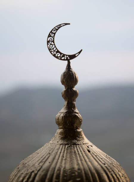 istock A realistic Mosque miniature with windows at night. Festive greeting card, invitation for Muslim holy month Ramadan Kareem. 1392036607