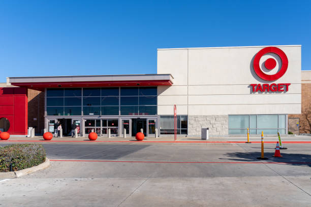 A Target store in Houston, Texas, USA on March 13, 2022. stock photo