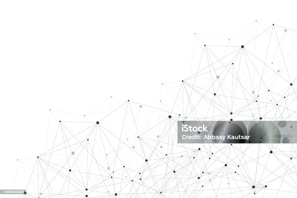 Abstract 2d Network Background Abstract Network Technology Background Stock Illustration - Download ...
