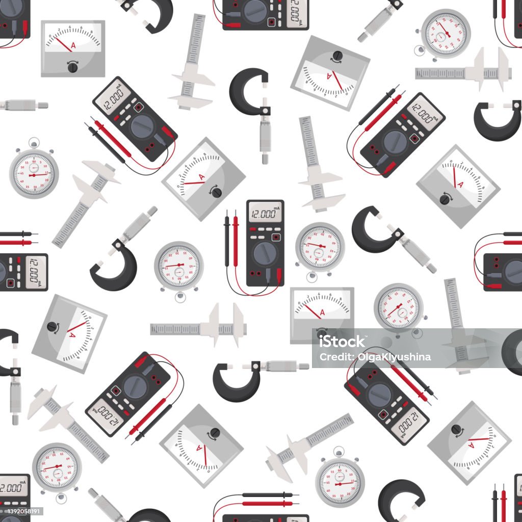 Pattern Metrology Measurement Tools And Instruments Seamless Pattern Metrology Equipment ...