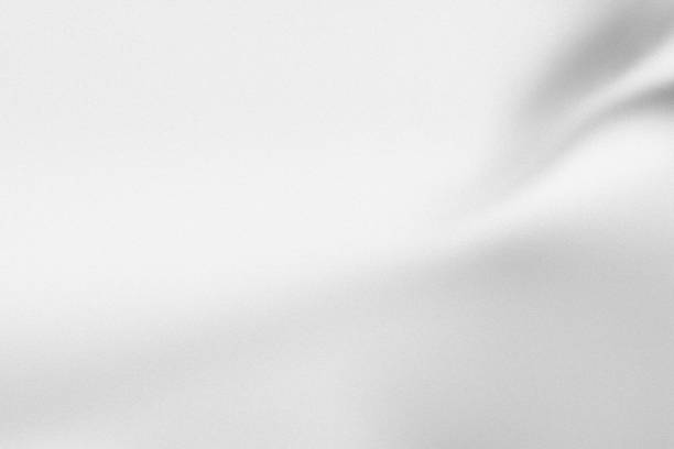 Elegant and luxurious white wavy drape background