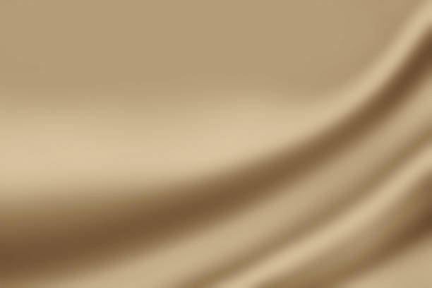 Luxury beige dress fabric