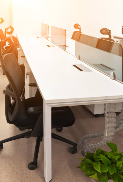 istock Modern office room interior stock photo 1392070645