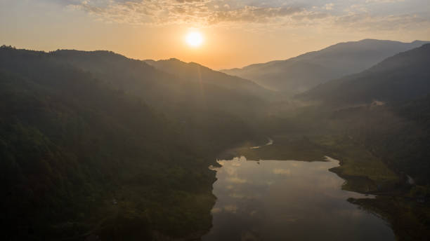istock Dam water in sunrise 1392074614