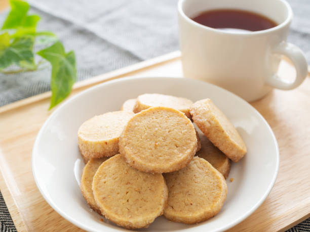 istock Nut butter cookies on a plate 1392085175
