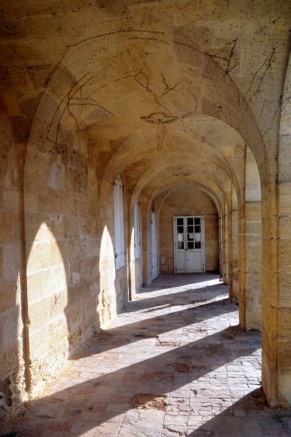 istock The cloister corridor 1392094459