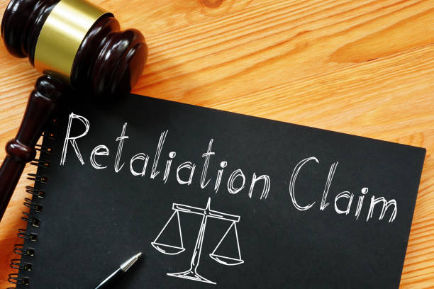 istock Retaliation claim is shown on the photo using the text 1392096531
