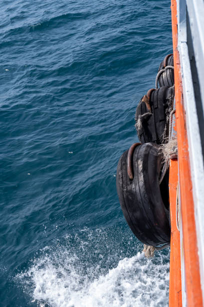 istock Beside the passenger ship that was running 1392099288