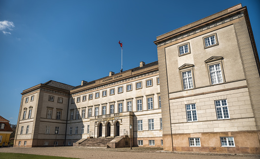 Sorø Akademi is a private boarding high school, established in the present form by King Frederik VI in 1827. There has been a school on the premises since 1586 though.