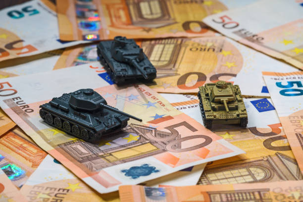 istock The concept of financing war and armaments. 1392125067
