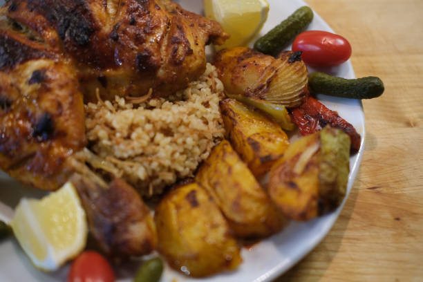 istock Yummy Baked    Chicken and vegetables 1392134481