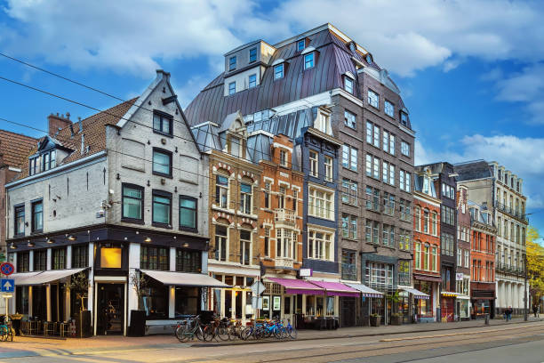 istock Street in Amsterdam, Netherlands 1392138533