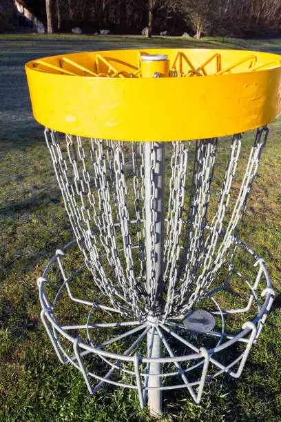 Disc golf basket sports and hobbies