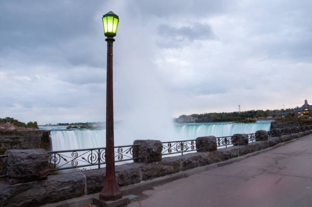 A trip to Niagara Falls. Mixed cultural family.