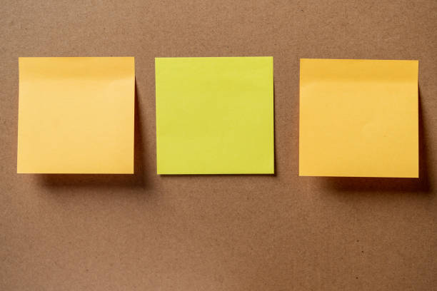 istock Sticky Notes collection of colorful post it paper note isolated background 1392140960