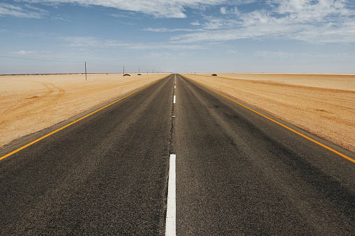 Straight Road in Rural Landscape. SEE my other pictures from my \