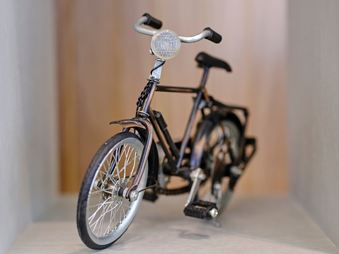 a retro design toy bike