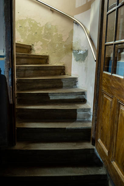 istock stairs in an old catholic church 1392150414