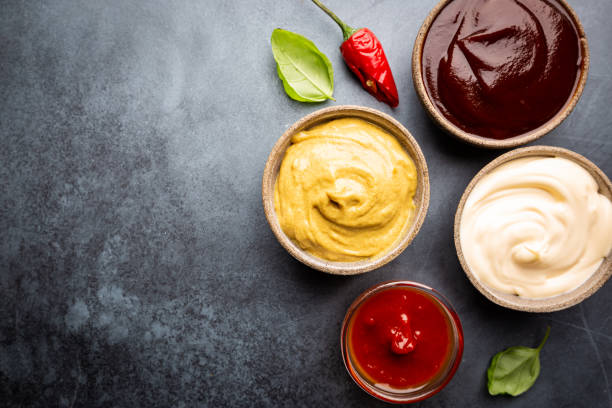 istock Classic set of sauces 1392157807