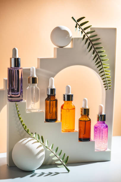 istock Bottle with oil or serum 1392158060