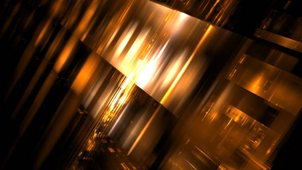 istock Business technology blurred Polygonal geometric cyberpunk space. Hi tech digital interior Abstract data center server. Communication technologies education and science. 3D render 1392160483