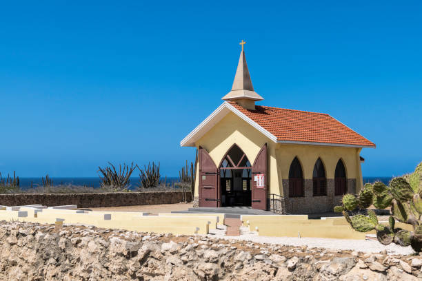 istock Alto vista chapel in Aruba 1392162820
