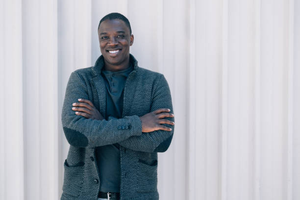 istock Cheerful african american Millennial 1392167367