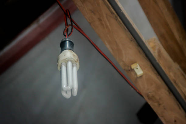istock electric lights hanging off with wires 1392175089