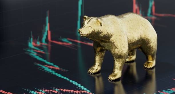 istock Bitcoin crypto currency bear market crash stock trading exchange, web3 1392175962