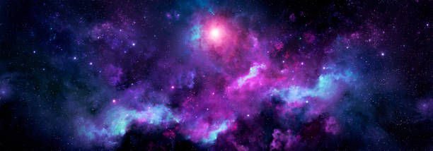 istock Abstract cosmic nebula and stars in deep space 1392176052