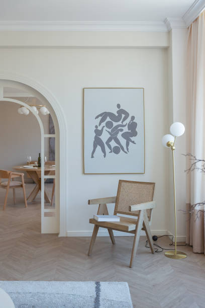 istock fashionable modern design luxury apartment in light colors. 1392178462