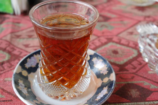 istock Glass of Turkish-style tea 1392180810