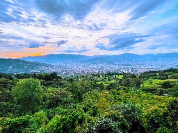 istock Panoramic view to Medellin, Colombia 1392184399